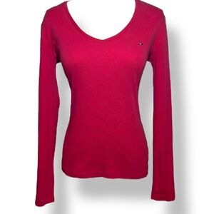 Tommy Hilifiger Red Long Sleeve
